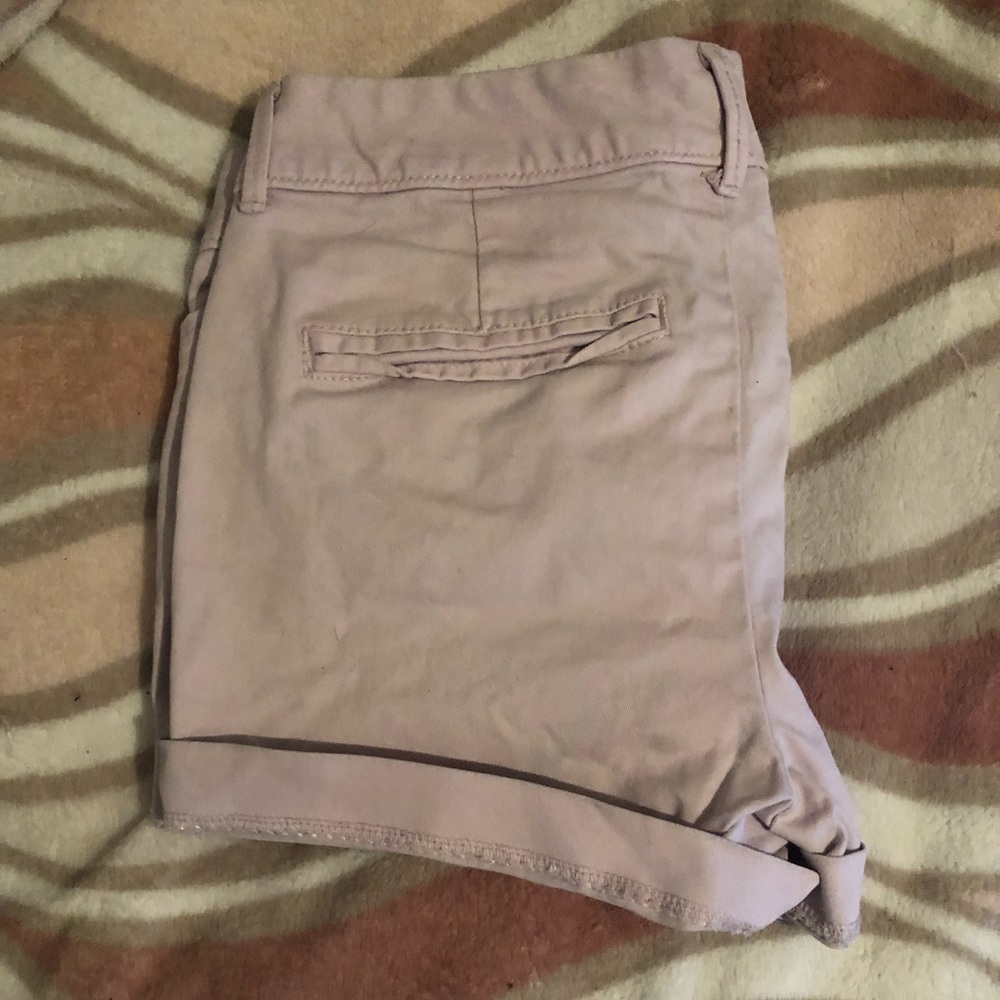Pastel Purple Short Shorts